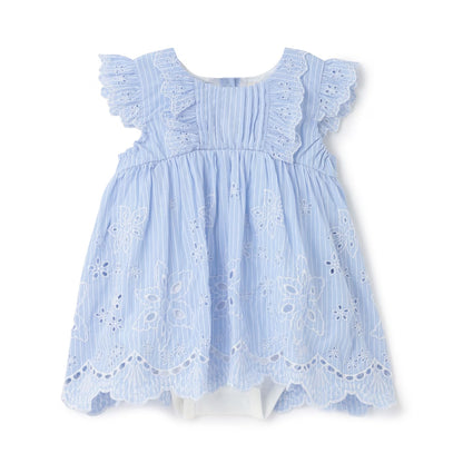 日本童裝 pe#main 蕾絲連衣 70-80cm 女童款 初生嬰兒 夏季 Jumpsuit