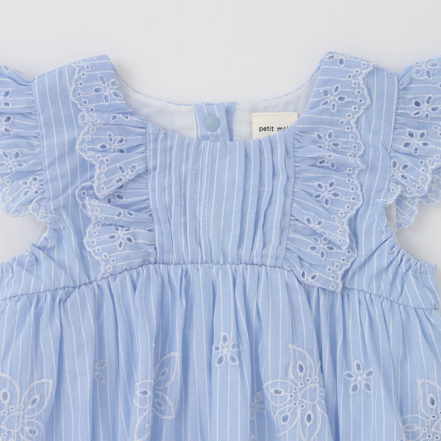 日本童裝 pe#main 蕾絲連衣 70-80cm 女童款 初生嬰兒 夏季 Jumpsuit