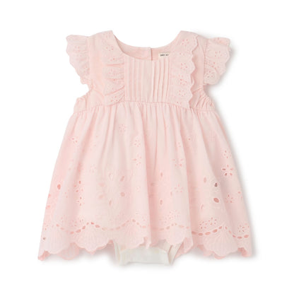 日本童裝 pe#main 蕾絲連衣 70-80cm 女童款 初生嬰兒 夏季 Jumpsuit