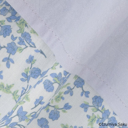 日本童裝 pe#main x【泉屋作】蕾絲褶皺刺繡兩件套裝 70-80cm 女童款 初生嬰兒 夏季 TOPS PANTS
