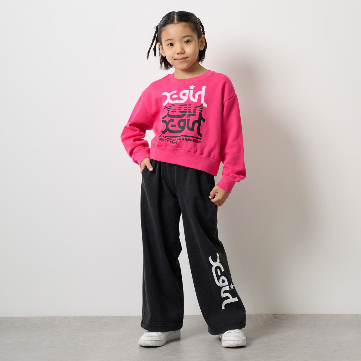 日本直送 X-girl Stages 福袋4點 120-140cm 女童款 2027年日本新春福袋 【日本預售：2026年1月1日】