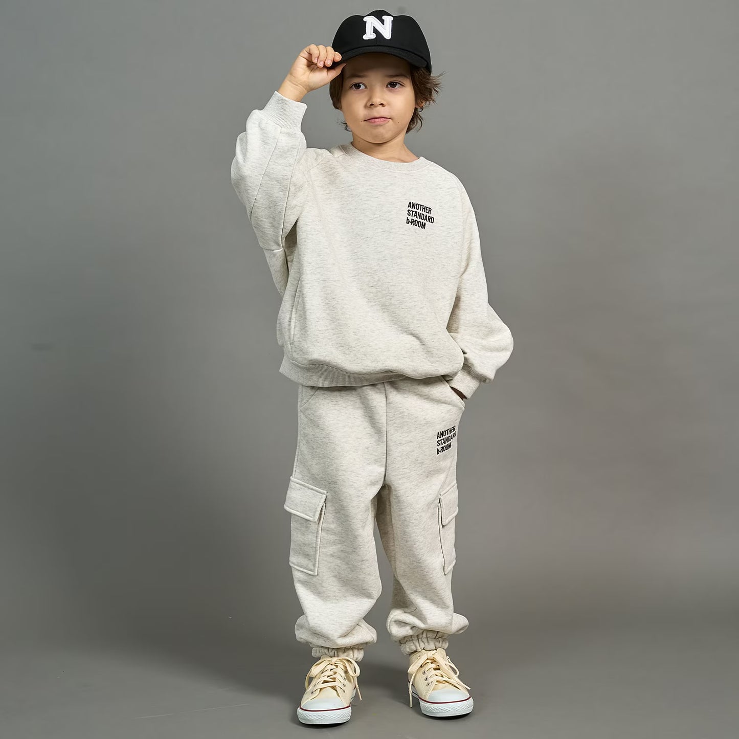 日本童裝 b・R# 速乾系列 雙口袋衛衣 100-150cm 男童款 冬季 TOPS