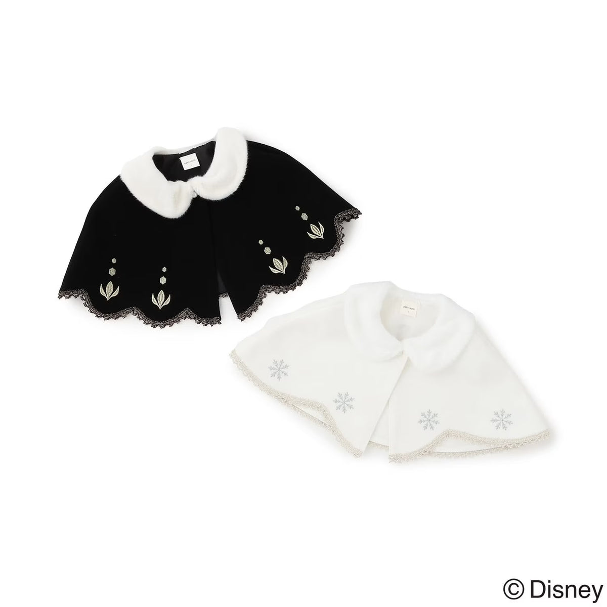 日本童裝 pe#main x Disney Princess 公主披風 80-130cm 女童款 秋季 OUTERWEAR