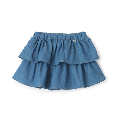 日本童裝 pe#main 雙層蛋糕裙褲 80-130cm 女童款 夏季 PANTS