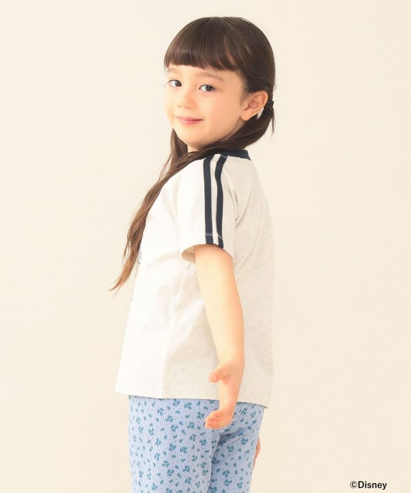 日本童裝 BEAMS mini x Disney MICKEY MOUSE上衣 90-140cm 女童款 夏季 TOPS