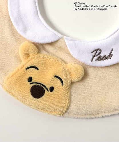 日本直送 apres les cours x Disney 小熊維尼口水巾 日常用品