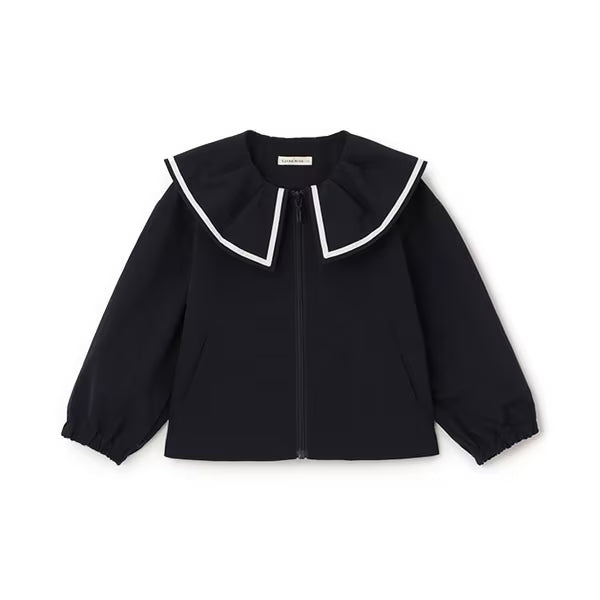 日本童裝 Ly# mine 荷葉領外套 100-150cm 女童款 秋季 OUTERWEAR