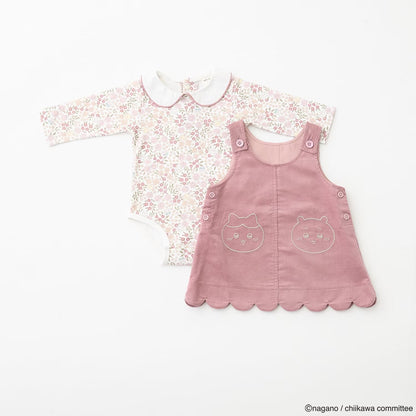 日本童裝 pe#main x【Chiikawa】連衣及連身裙套裝 70-80cm 女童款 初生嬰兒 夏季 Jumpsuit DRESSES