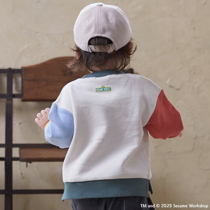 日本童裝 pe#main x SESAME STREET 芝麻街衛衣 80-130cm 男童款/女童款 冬季 TOPS