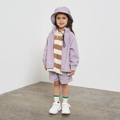 Japanese children's clothing b・R# waterproof shorts 100-140cm boys/girls spring PANTS waterproof series 