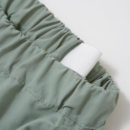 Japanese children's clothing b・R# waterproof shorts 100-140cm boys/girls spring PANTS waterproof series 