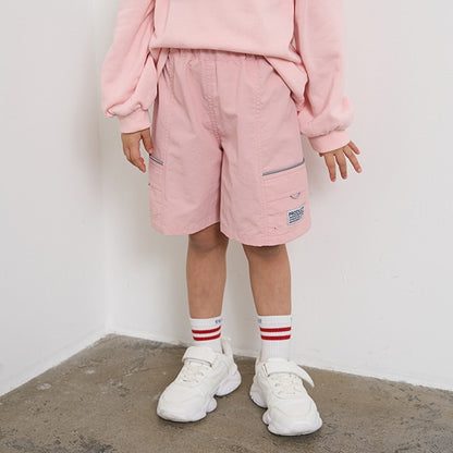Japanese children's clothing b・R# waterproof shorts 100-140cm boys/girls spring PANTS waterproof series 