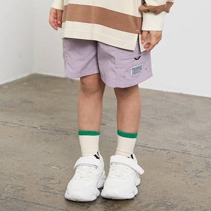 Japanese children's clothing b・R# waterproof shorts 100-140cm boys/girls spring PANTS waterproof series 