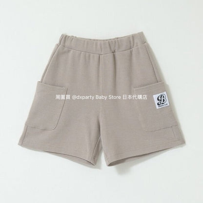 Japanese children's clothing b・R# casual double side pocket shorts 100-140cm boys/girls spring and summer PANTS 