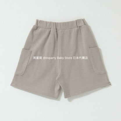 Japanese children's clothing b・R# casual double side pocket shorts 100-140cm boys/girls spring and summer PANTS 