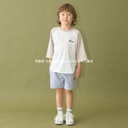 Japanese children's clothing b・R# casual shorts 100-150cm boys/girls spring and summer PANTS 