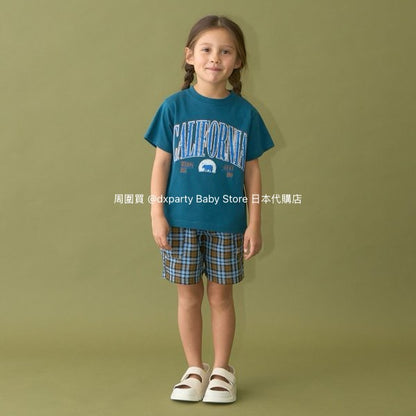 Japanese children's clothing b・R# casual shorts 100-150cm boys/girls spring and summer PANTS 
