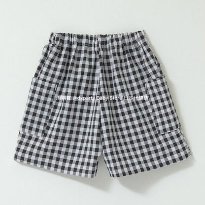 Japanese children's clothing b・R# casual shorts 100-150cm boys/girls spring and summer PANTS 