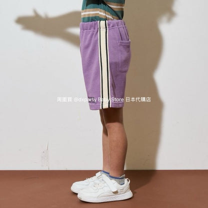 Japanese children's clothing b・R# sports shorts 100-150cm boys/girls spring and summer PANTS 