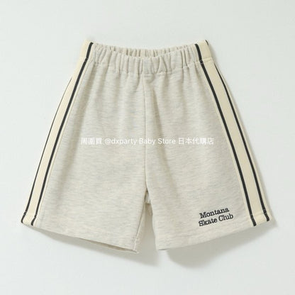 Japanese children's clothing b・R# sports shorts 100-150cm boys/girls spring and summer PANTS 