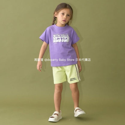 Japanese children's clothing b・R# sports shorts 100-150cm boys/girls spring and summer PANTS 