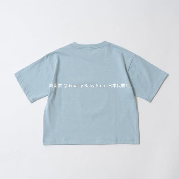 Japanese children's clothing b・R# water-absorbing quick-drying series contact cool print short-sleeved top 100-150cm boys/girls spring and summer TOPS 