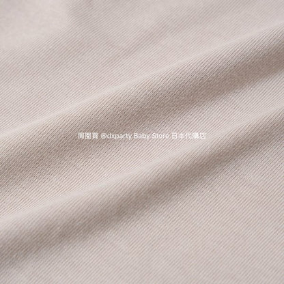 Japanese children's clothing b・R# water-absorbing quick-drying series touch cool solid color pocket short-sleeved top 100-150cm boys/girls spring and summer TOPS 
