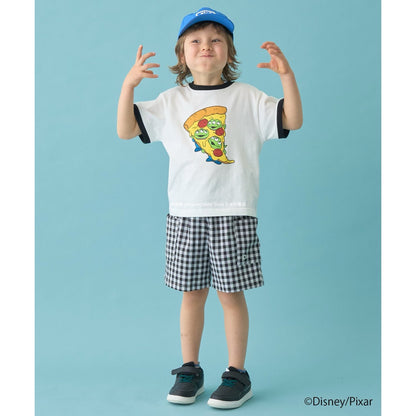 Japanese children's clothing b・R# x Disney quick-drying series cool-to-the-touch short-sleeved tops 100-140cm boys/girls spring/summer TOPS 