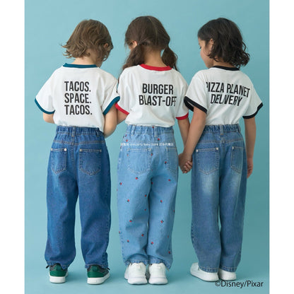 Japanese children's clothing b・R# x Disney quick-drying series cool-to-the-touch short-sleeved tops 100-140cm boys/girls spring/summer TOPS 
