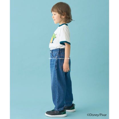 Japanese children's clothing b・R# x Disney quick-drying series cool-to-the-touch short-sleeved tops 100-140cm boys/girls spring/summer TOPS 