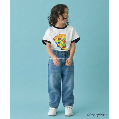 Japanese children's clothing b・R# x Disney quick-drying series cool-to-the-touch short-sleeved tops 100-140cm boys/girls spring/summer TOPS 
