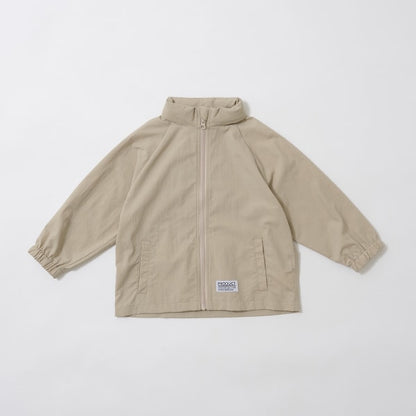 Japanese children's clothing b・R# waterproof windbreaker with storage pocket 100-140cm Boys/Girls Spring OUTERWEAR Waterproof Series 