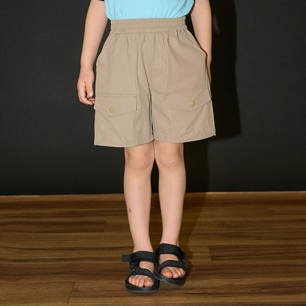日本童裝 b・R# 工裝口袋短褲 100-150cm 男童款/女童款 夏季 PANTS