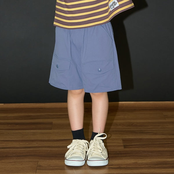 日本童裝 b・R# 工裝口袋短褲 100-150cm 男童款/女童款 夏季 PANTS