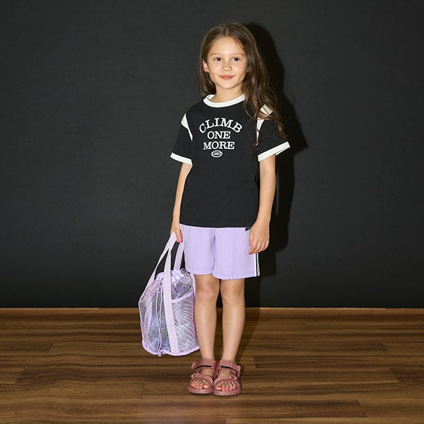 Japanese children's clothing b・R# contact cool water absorption quick dry series patchwork top 100-150cm boys/girls summer TOPS 