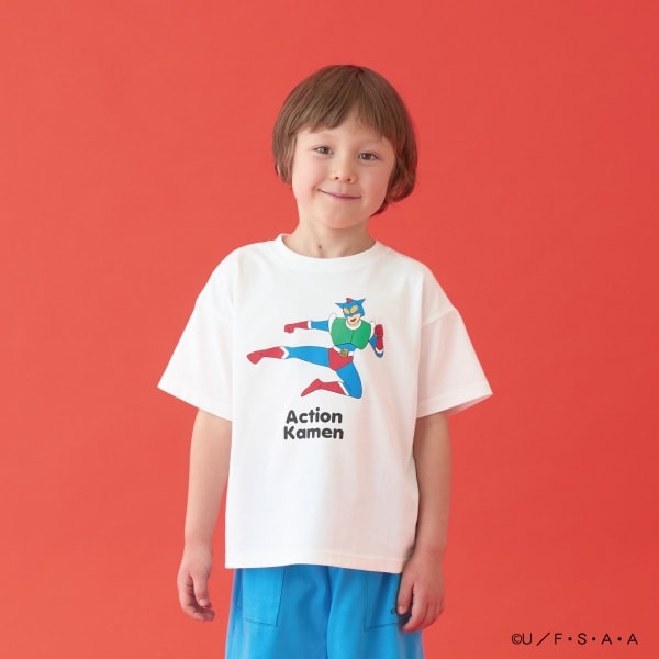 Japanese children's clothing b・R# x Crayon Shin-chan cool contact water-absorbing quick-drying series short-sleeved tops 100-140cm boys'/girls' summer TOPS 