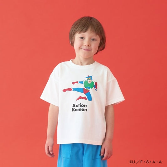 Japanese children's clothing b・R# x Crayon Shin-chan cool contact water-absorbing quick-drying series short-sleeved tops 100-140cm boys'/girls' summer TOPS 