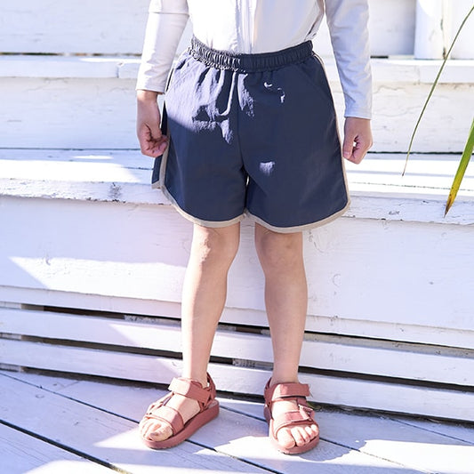 Japanese children's clothing b・R# UV protection beach shorts swimming trunks 100-130cm boys' summer water play swimsuit special edition 