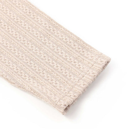 日本童裝  SLAP SLIP 假兩件格紋針織上衣 80-130cm 女童款 冬季 TOPS