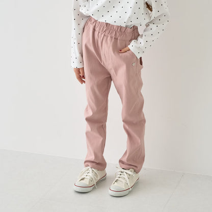 日本童裝 Ly# mine 荷葉邊口袋彈力長褲 100-140cm 女童款 秋季 PANTS