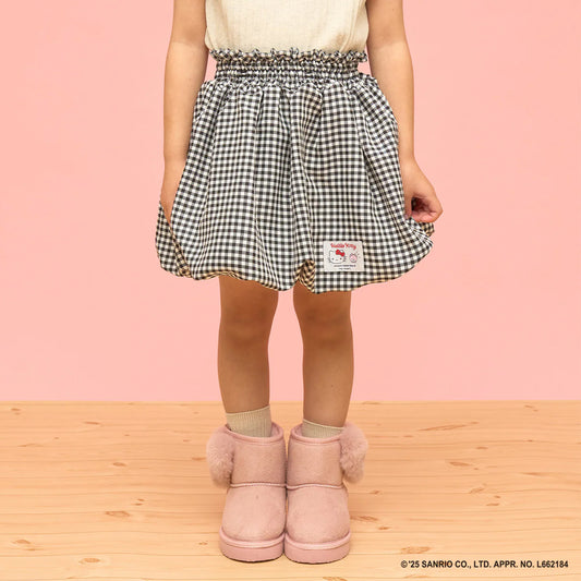 日本童裝 Ly# mine x Sanrio 4Way 前後兩著 可變上衣 可變短裙 100-140cm 女童款 冬季 TOPS SKIRTS