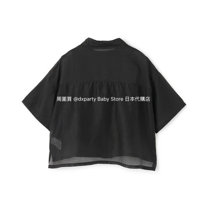 Lovetoxic Japanese children's clothing contact cold thin short shirt and vest two-piece set 140-160cm girls summer TOPS 