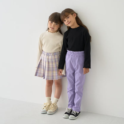 Japanese children's clothing Ly# mine tank top and shorts set 100-150cm girls summer TOPS PANTS 