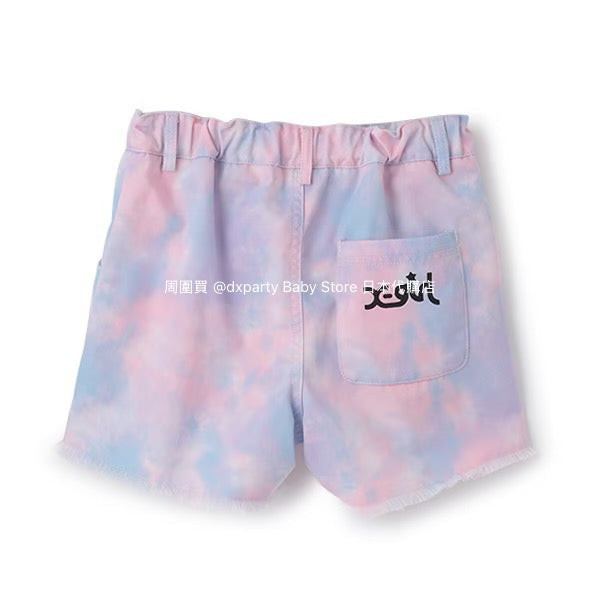 Japanese children's clothing X-girl Stages tassel shorts 90-140cm girls summer PANTS 