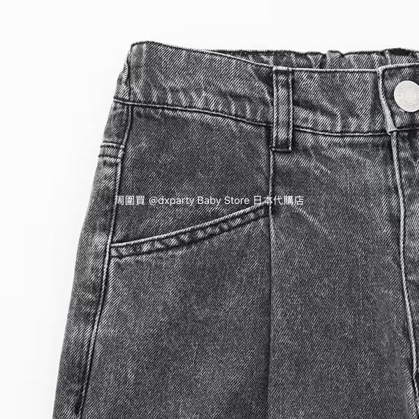 Lovetoxic Japanese children's clothing dark pattern jeans 140-170cm girls summer PANTS 