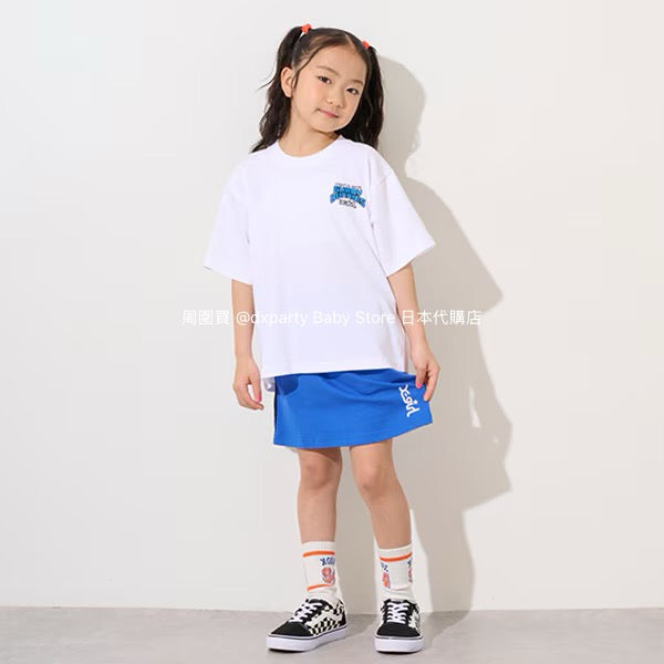Japanese children's clothing X-girl Stages casual short skirt 90-140cm girls summer SKIRTS 