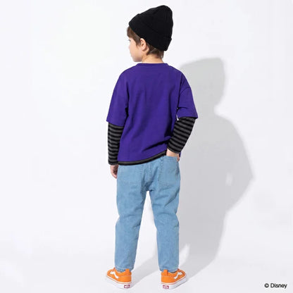 日本童裝 BDL x Disney 假兩件印花上衣 90-140cm 男童款 秋季 TOPS