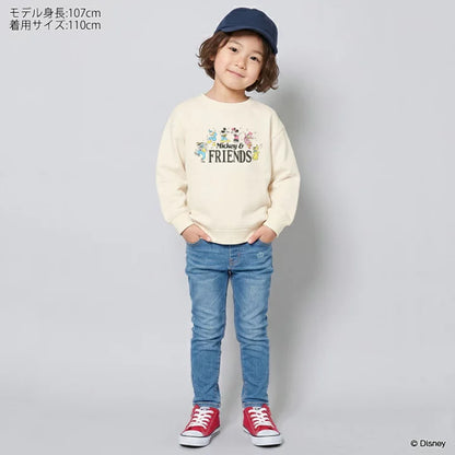 日本童裝 BDL x Disney 親子裝 印花衛衣 90-150cm 男童款/女童款 冬季 TOPS