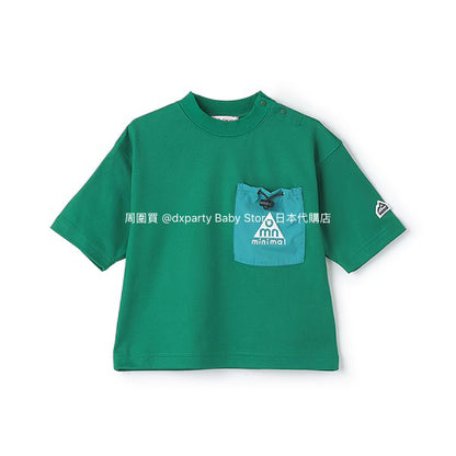 Japanese children's clothing mini#ML water-absorbing quick-drying mountain series pocket sports top 90-140cm boys'/girls' summer TOPS 