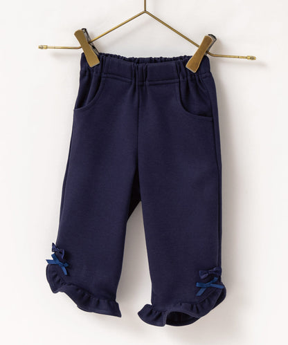 Japanese children's clothing panpantutu bow stretch pants 90-140cm girls summer PANTS 